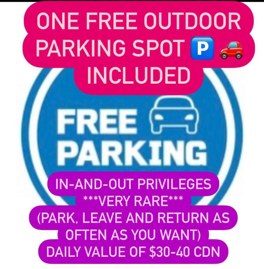 Free Parking And Central Location Montreal Luaran gambar